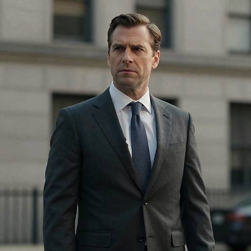 Norman Osborn in Suit by Building