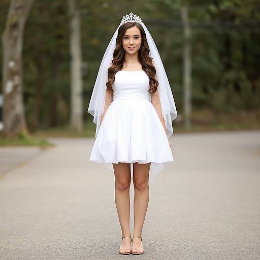 Bride in Stag Costume
