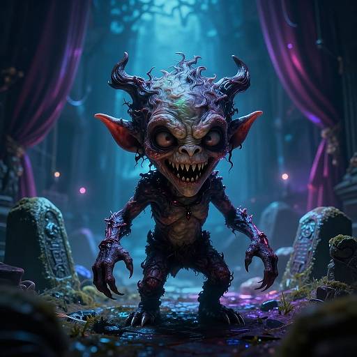 Cinematic Cute Grotesque Spriggan