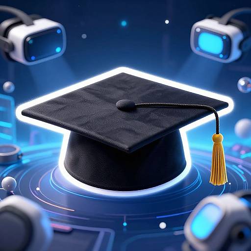 Digital Graduation VR Logo Design