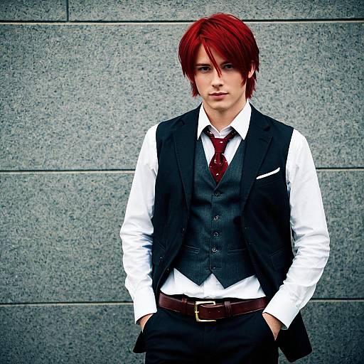 Realistic Male Shanks Cosplay Portrait