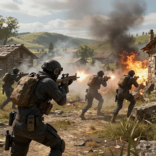 High-Speed Stealth Extraction Under Fire