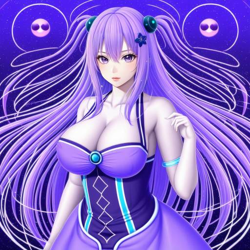 Illustration of Adult neptune, neptune (series) in the style of Melopun