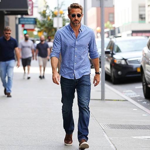 Ryan Reynolds Casual Street Style