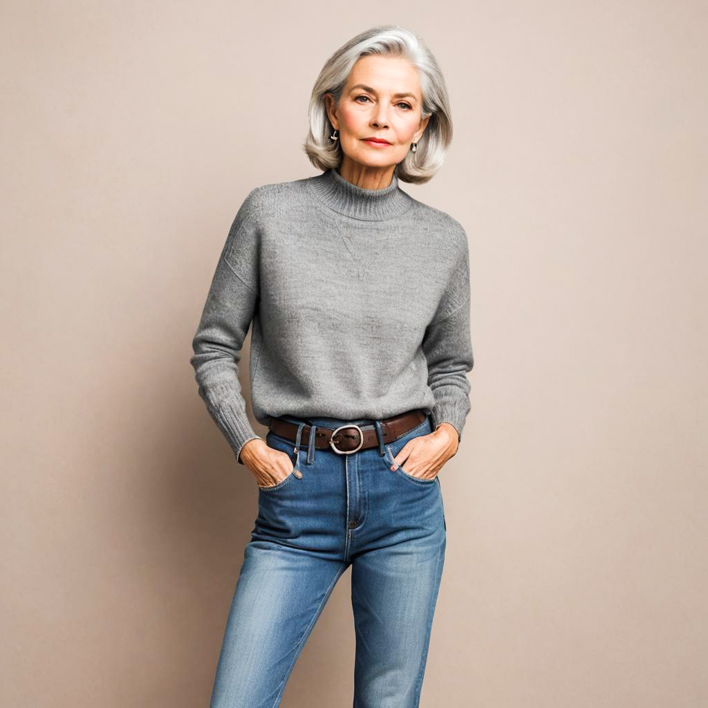 Chic Western Style for Older Women