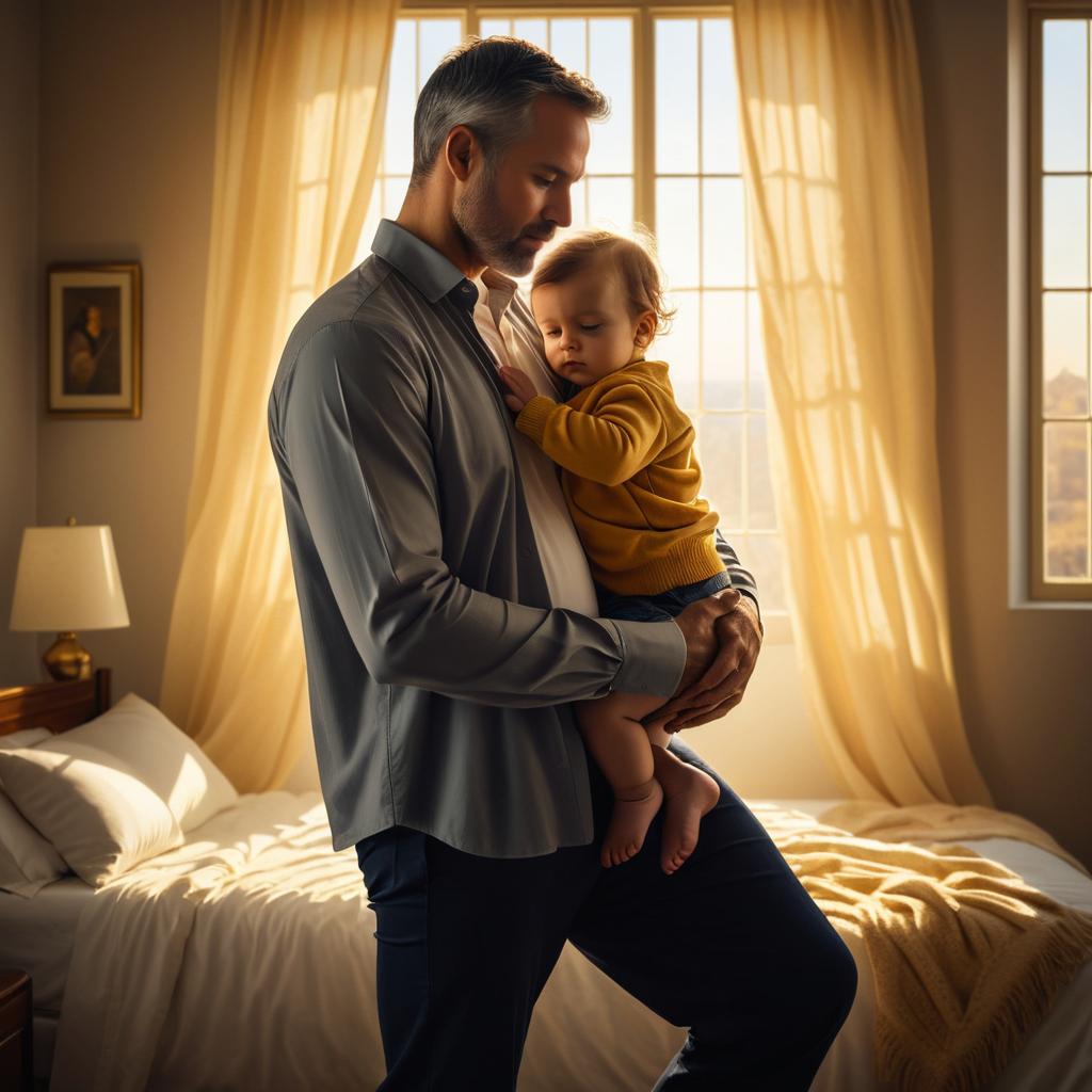 Emotional Depth of Fatherhood in Contrast