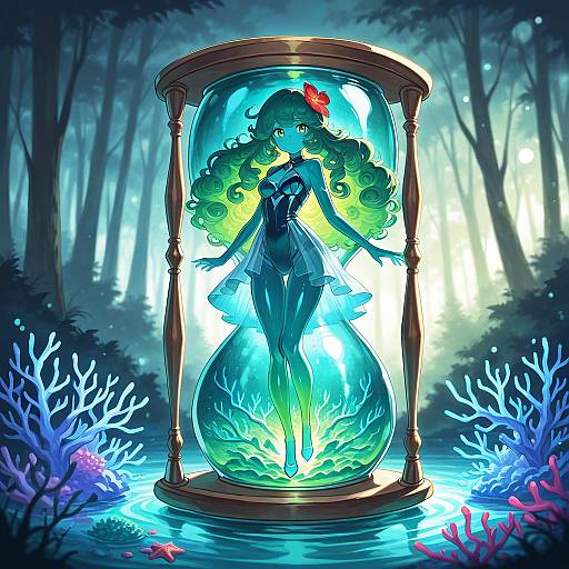 Vivid Pixie: Steelblue Beauty in Nature