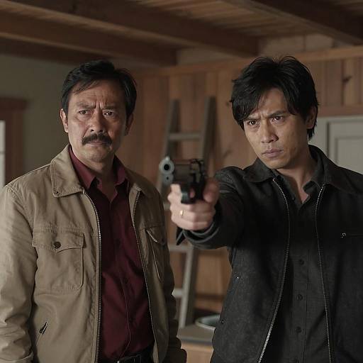 Tension in a Wooden Room