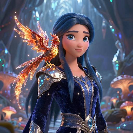 Celestial Minstrel with Ember Phoenix