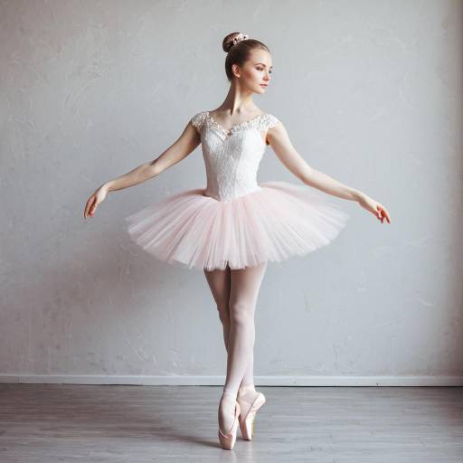 Elegant Ballerina Cosplay in Vintage Tutu