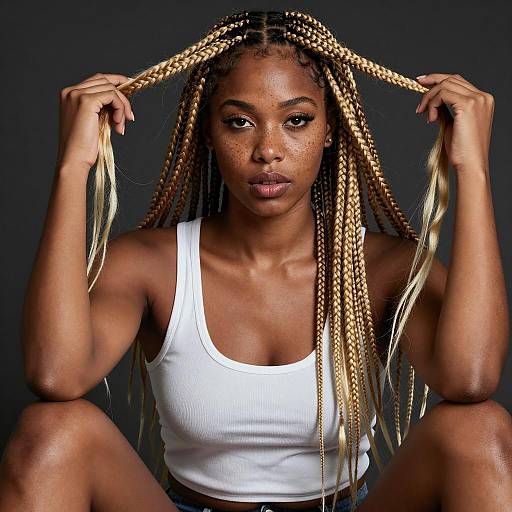 Striking Portrait of a Black Woman