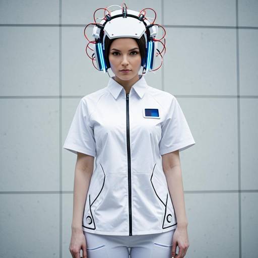 Futuristic Eleven Cosplay with Brain Accessory