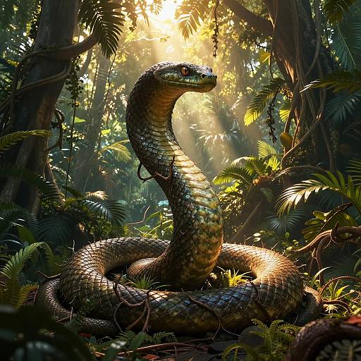 Jörmungandr in Primeval Jungle