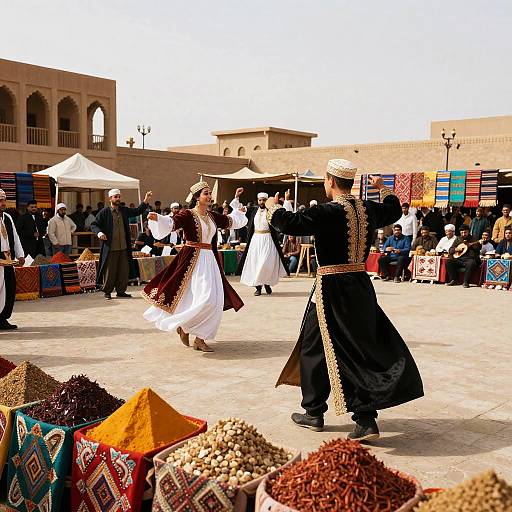 Vibrant Syriac Cultural Festival Scene