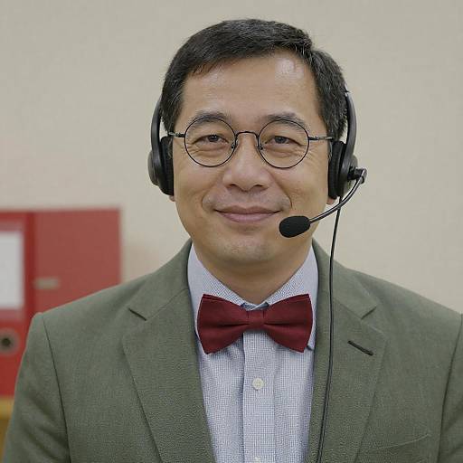Man in Green Blazer with Bow Tie