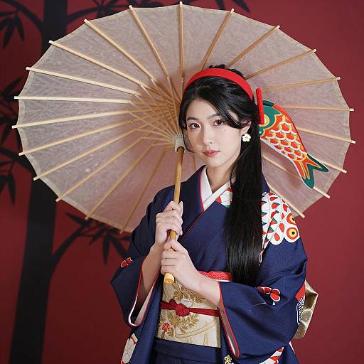 Elegance in Traditional Japanese Attire
