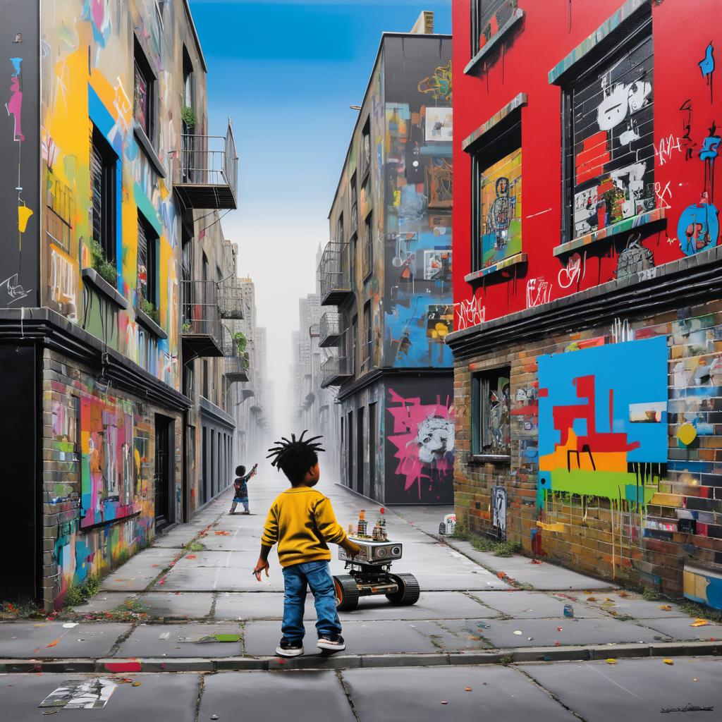 Urban Childhood: A Fusion of Art