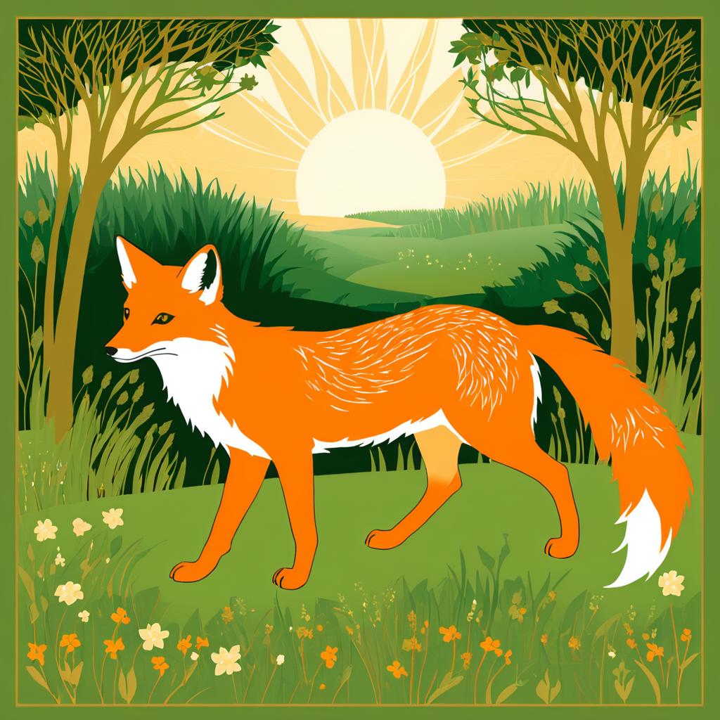 Aesop's Tale of Cunning Fox Reynard