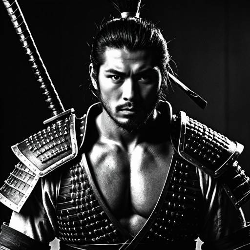 Reimagined Samurai Warrior with Bold Design