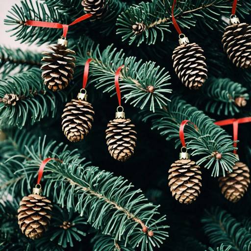 Charming Pinecone Christmas Tree Decor