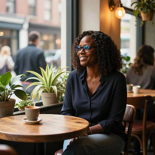 Viola Davis in Charming Soho Cafe