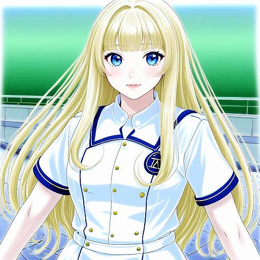 Illustration of Alicia florence, aria (manga) in the style of Fuusuke (fusuke208)