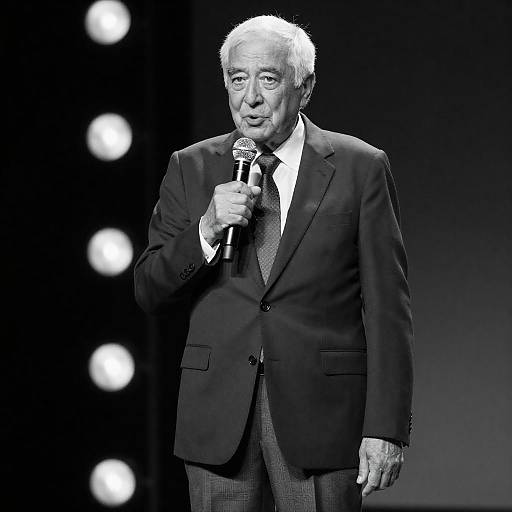 Dramatic Portrait of an Older Man