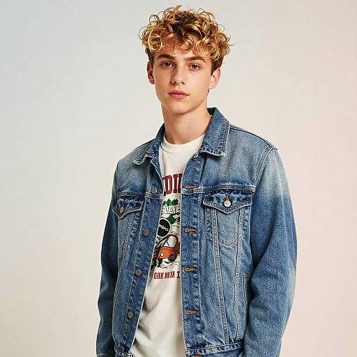 Charming Transgender Teen Boy Portrait