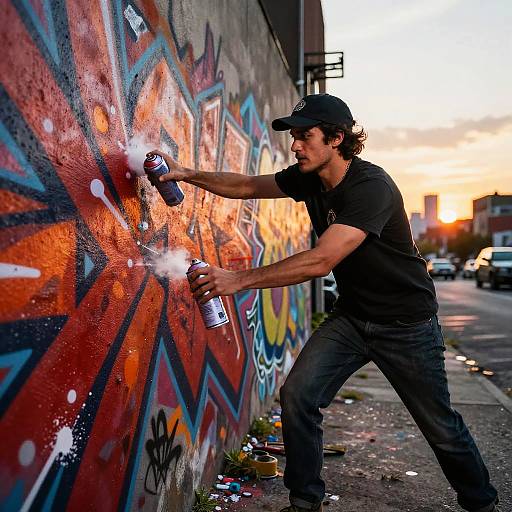 Charismatic Urban Street Artist Reddy