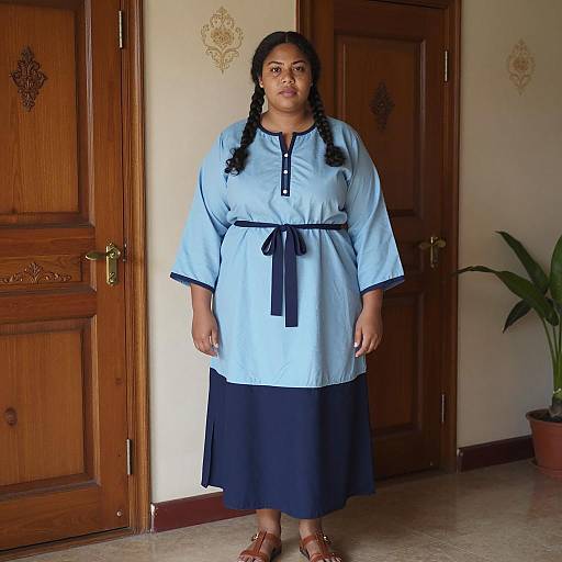 Elegant Plus Size Dress Fashion Photography