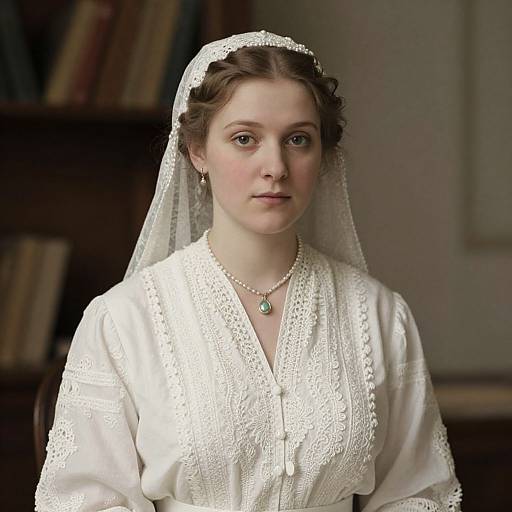 1920s Portrait of Russian Woman