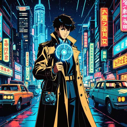 Time-Traveling Detective in Neon City
