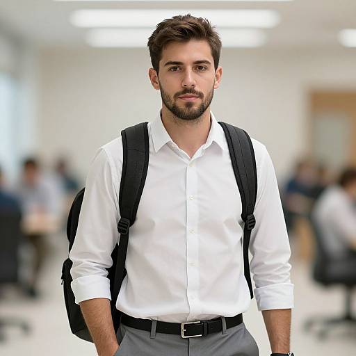 Casual Office Man Portrait