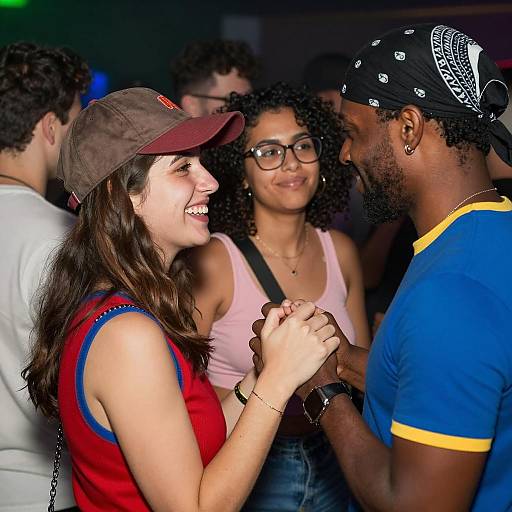 Vibrant Party Scene with Friends