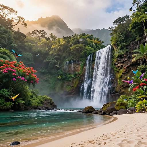 Kauai Island Sunrise Paradise