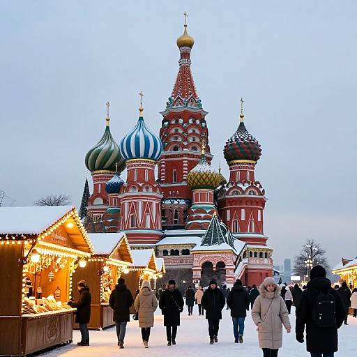 Winter Fair at Red Square