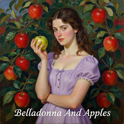 Belladonna and Apples Figurative Painting