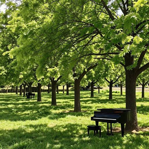Harmony of Piano Trees Grove