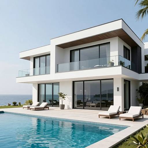 Modern Luxurious Waterfront Mansion