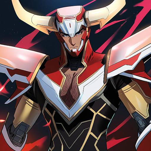 Illustration of Antonio lopez, tiger & bunny in the style of Yoo tenchi