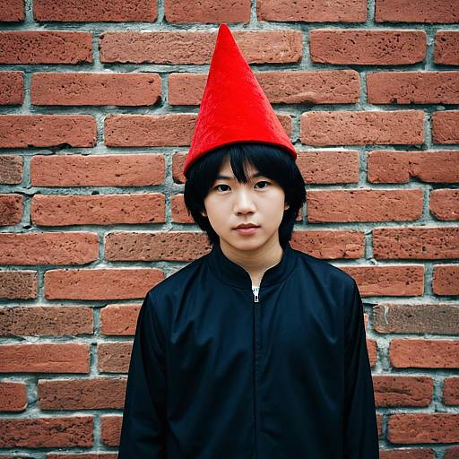 Solo Male Purim Costume Portrait