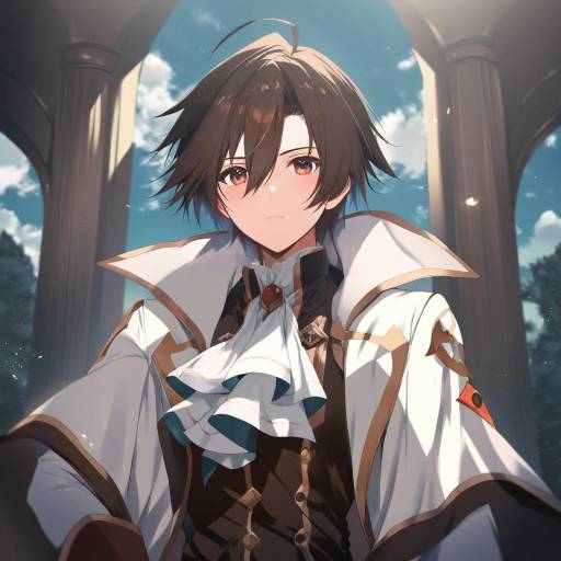 Illustration of Alvin (tales), tales of (series) in the style of Noto kurumi