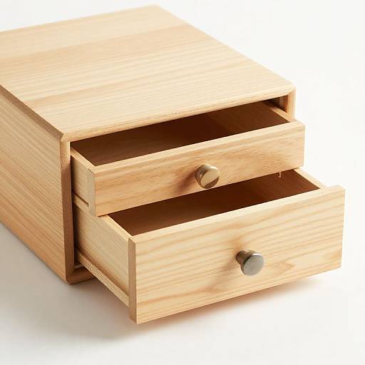 Hinoki Wooden Lunch Box Drawer