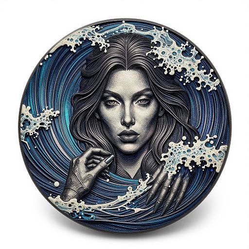 Hyper-Realistic Gothic Wavesifter Trinket