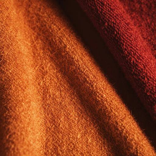 Vintage Warm Tone Woolen Blanket