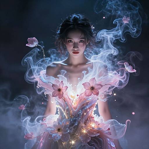 Ethereal Dark Mythology Woman