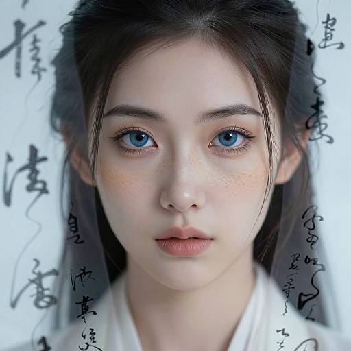 Ethereal Double Exposure Portrait