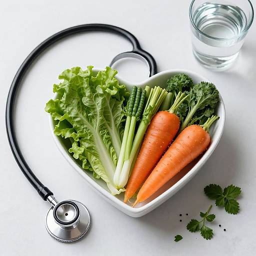 Heart Bowl of Healthy Wellness