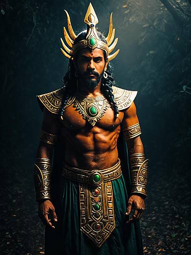 Man in Ragatha Cosplay Costume