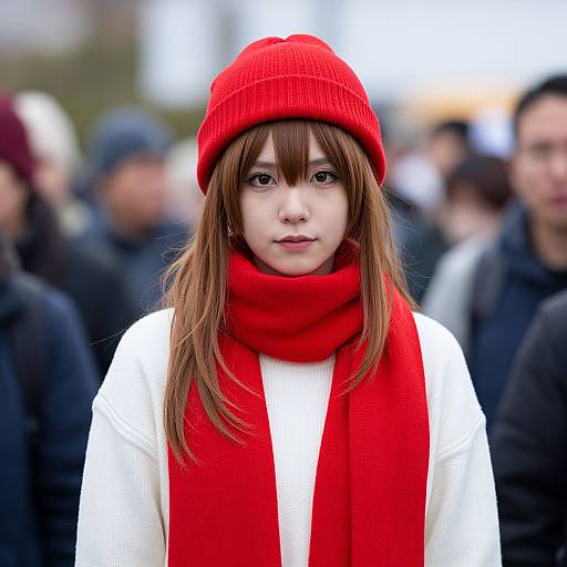 Uraraka in Winter Outfit